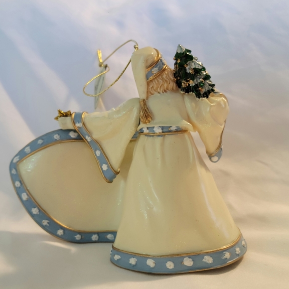 Thomas Kinkade '03 Old World "Frosty Christmas Eve Santa" Ornament Ashton-Drake - Picture 11 of 14